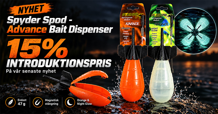 Spyder Spod - Advance Bait Dispenser Spyder Spod - Advance Bait Dispenser