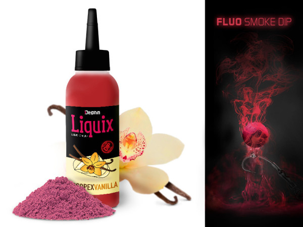 Delphin - Fluo dip D SNAX LiquiX Scopex-Vanilla Delphin - Fluo dip D SNAX LiquiX Scopex-Vanilla