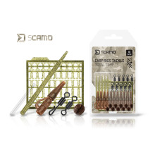 Delphin - Set of carp rigs THE sCAMO Total CARP / 10 sets
