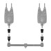 Delphin - Quick release adaptor MagneQUICK / 2pcs Delphin - Quick release adaptor MagneQUICK / 2pcs