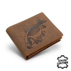 Delphin - Leather wallet CARP Classic