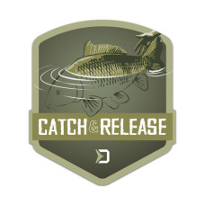 Delphin - Sticker Delphin CATCH and RELEASE