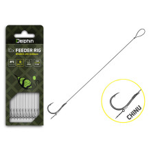Delphin - Feeder rig Braided Sting - Chinu / 10pcs