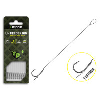 Delphin - Feeder rig Braided Sting - Turner / 10pcs