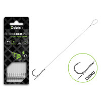 Delphin - Feeder rig Fluoro Sting - Chinu / 10pcs