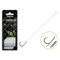 Delphin - Feeder rig Fluoro Sting - Turner / 10pcs