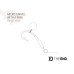 Delphin - Micro swivel with a ring THE END RingS mini / 10pcs