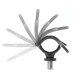 Delphin - Rod holder with safety lock LOX