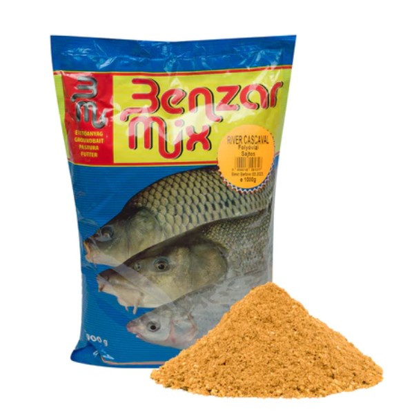 Benzár Mix - Groundbait Mix Cheese For Stream 1kg Benzár Mix - Groundbait Mix Cheese For Stream 1kg