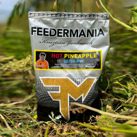 Feedermania - Groundbait 50/50 Mix Hot Pineapple 800gr