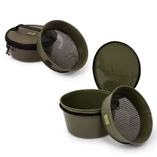 Korum - EVA Solid Groundbait Bowl & Riddle Korum - EVA Solid Groundbait Bowl & Riddle