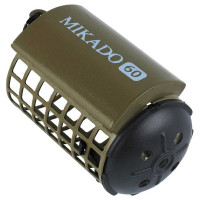 Mikado - Feeder Round With Bottom Dark Olive / Black