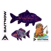 Baitnow - Fishing Stickers Set No. 1