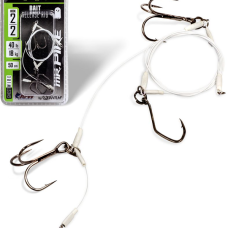 Quantum - Mr. Pike Ghost Traces Bait-Release-Rig 50cm 1pcs