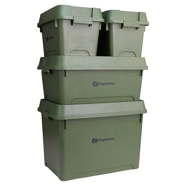 RidgeMonkey - Armoury Stackable Storage Boxes RidgeMonkey - Armoury Stackable Storage Boxes