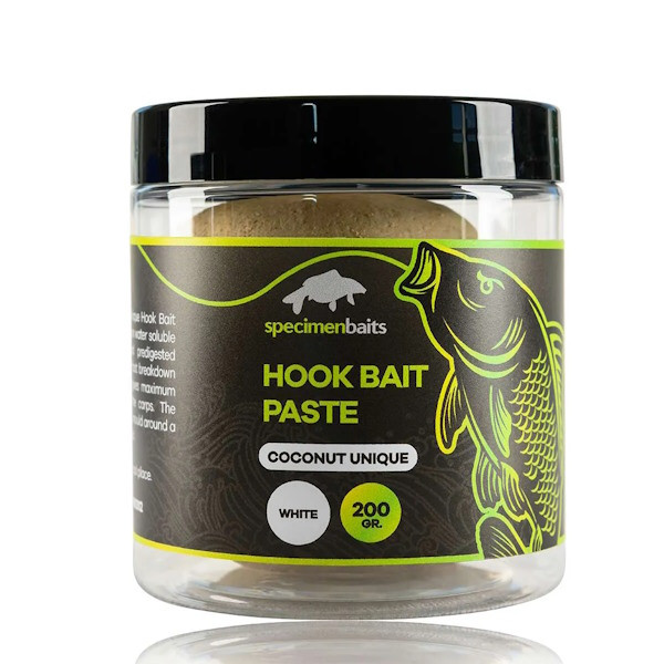 Specimen Baits - Hook Bait Paste Coconut Unique Specimen Baits - Hook Bait Paste Coconut Unique