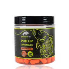 Specimen Baits - Pop Up Dumbbells Krill Immense Fluorocent Orange