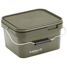 Trakker - 5 Ltr Olive Square Container Trakker - 5 Ltr Olive Square Container
