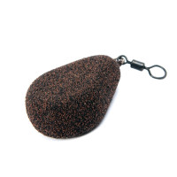 Undercarp - Carp Lead Flat Pear Muddy Brown