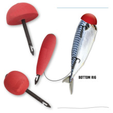 Zebco - DB Series Bait Pop Up Kit Red 3-pack