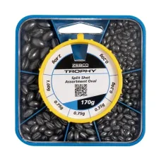 Zebco - Split Shot Assortment 170g Oval