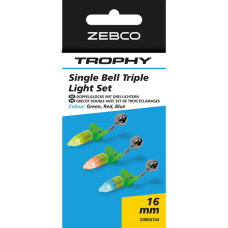 Zebco - Trophy Single Bell Triple Light Set Zebco - Trophy Single Bell Triple Light Set