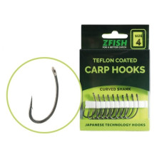 Zfish - Teflon Hooks Curved Shank