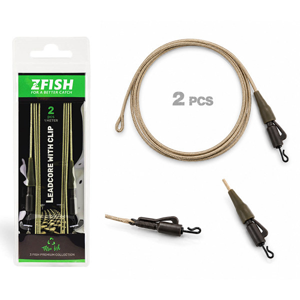 ZFish - Leadcore Lead Clip QC 2 pcs ZFish - Leadcore Lead Clip QC 2 pcs