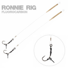 ZFish - Ready Fluorocarbon Ronnie Rig - 2 pcs