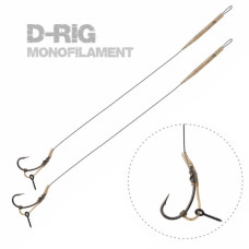 ZFish - Ready Monofilament D-Rig - 2 pcs
