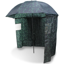 NGT - Camo Brolly 45 with Zip on Side Sheet