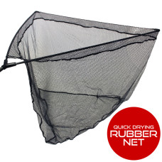 NGT - Black 42 Specimen Rubber Net with Metal Block