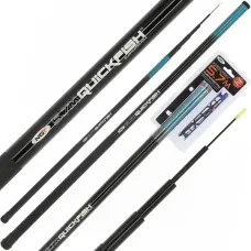NGT - Quickfish Combo 5.7m Elasticated Pole with Rig & Disgorger
