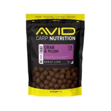 Avid Carp - Crab & Plum Boilies 1kg