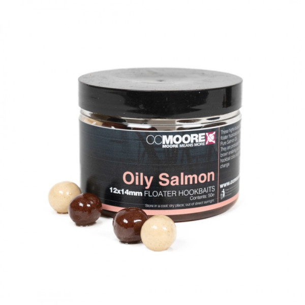 CC Moore - Oily Salmon Floater Hookbaits 12 x 14mm