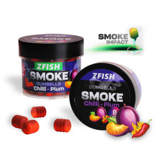 Zfish - Smoke Pop Ups Dumbells Chilli-Plum 8mm